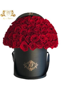 باکس گل رز هلندی قرمز پرنسا
