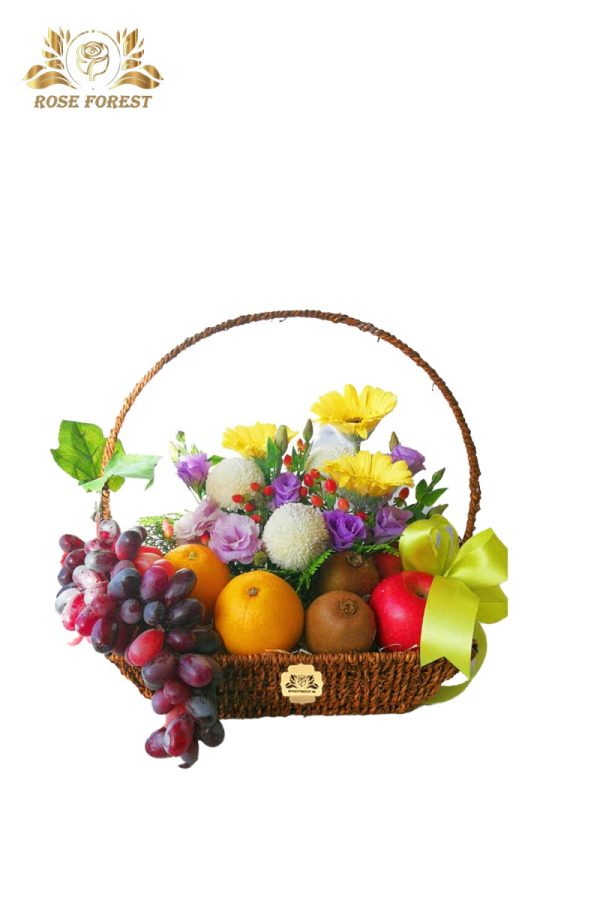 قیمت خرید سبد گل میوه درنیکا