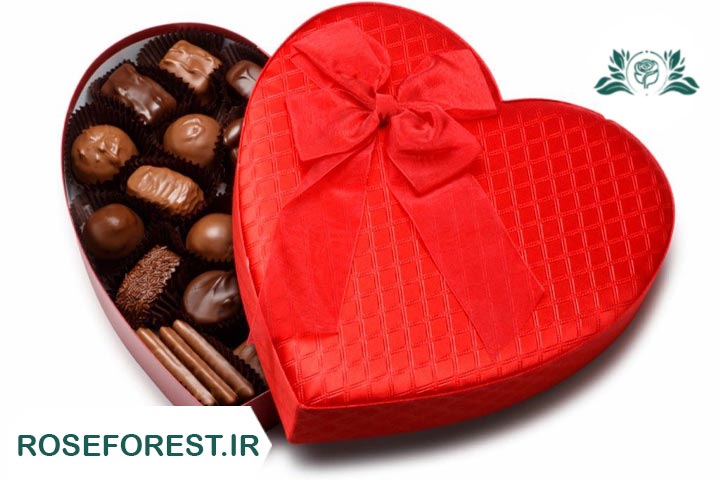 اولین باکس شکلات قلبی برای ولنتاین